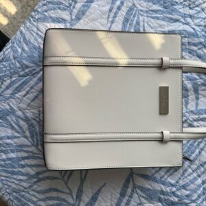 Cream Kate Spade Tote Bag